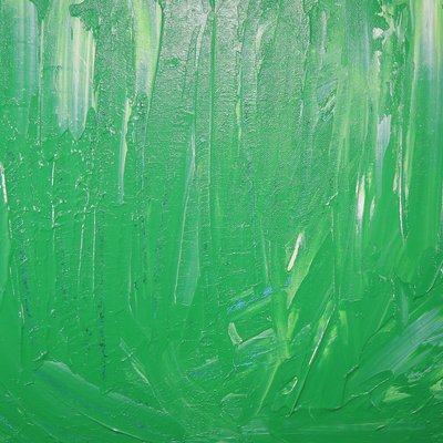 green paint